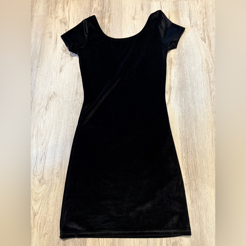 Brandy Melville Velvet Mini Bodycon Dress